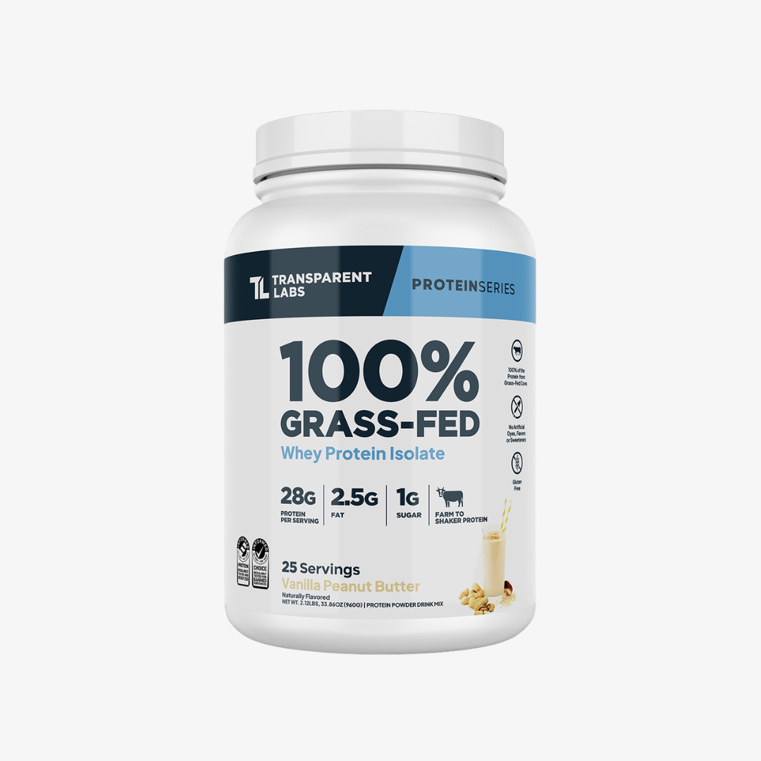 Grass Fed Whey Isolate - Vanilla Peanut Butter