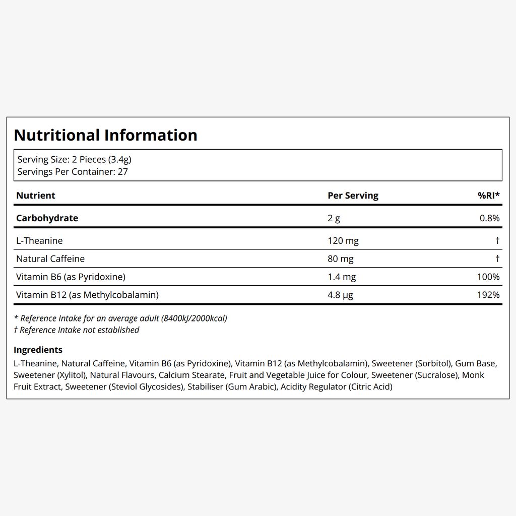 Neuro Gum Energy & Focus - Cinnamon - Image 2
